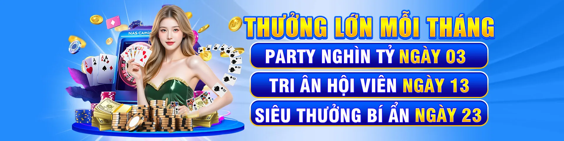 Sảnh casino trực tuyến sôi động của Onebox63